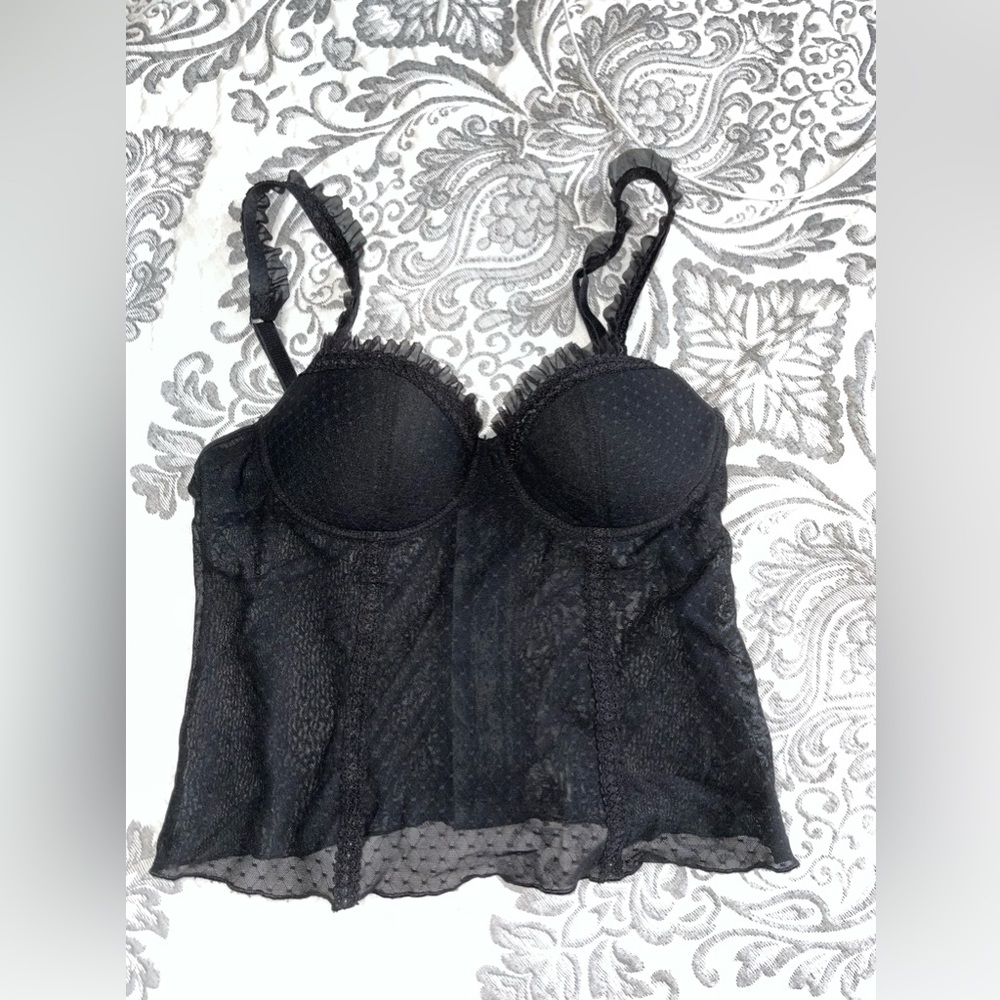 Black bra / corset